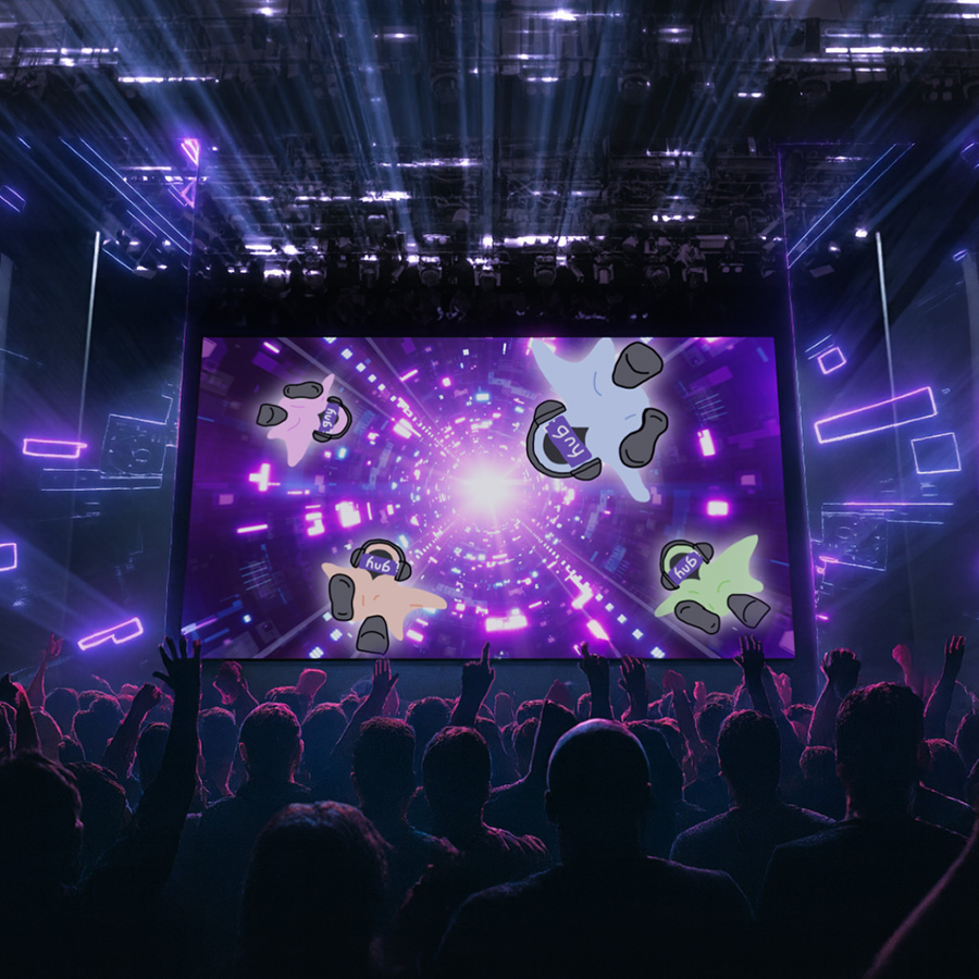 キミも仲間入り? hubと一緒にイタズラLIVE!