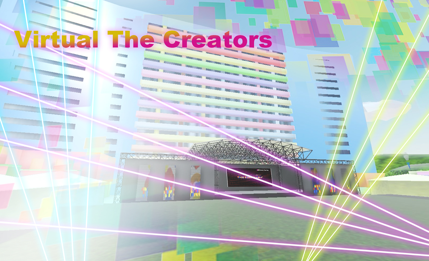 The Creatorsのメタバース空間「Virtual The Creators」